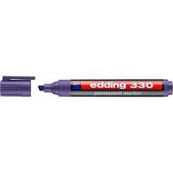 Маркер перманент Edding 330/008, 1-5мм, фиолетовый