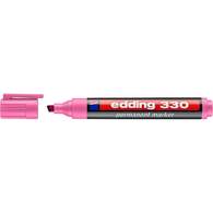 Маркер перманент Edding 330/009, 1-5мм, розовый