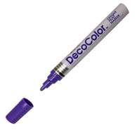 Маркер лак Marvy, 2-4мм, фиолетовый