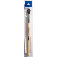 Кисть Silwerhof Пластилиновая коллекция, художественная белка круглая, №9 деревянная лакированная ручка