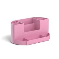 Подставка настольная пластиковая ErichKrause Victoria, Pastel, розовый
