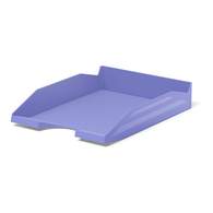 Лоток для бумаг пластиковый ErichKrause Office, Pastel, фиолетовый