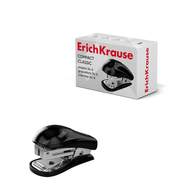 Мини-степлер №24/6, 26/6  ErichKrause Compact Classic до 20 листов, черный (в коробке по 1 шт.)