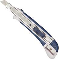 Канцелярский нож 9мм Attache Selection, с антискользящими вставками и точилкой