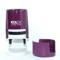 Оснастка Colop для круглой печати D40 с крышкой, фиолетовая