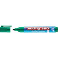 Маркер для флипчарта (бумаги) EDDING 380/004, 1,5-3мм, круглый, зеленый