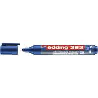 Маркер для доски Edding 363/003, 1-5мм, скошенный, синий
