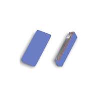 Магниты прямоугольные Magnetoplan 54х19х8мм, 10 шт/уп, в коробке, синие 1665114