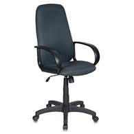 Кресло для руководителя CH-808AXSN TW-12, ткань серая, пластик 
