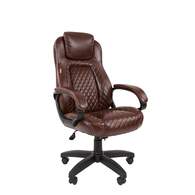 Офисное кресло Chairman 432 Россия экопремиум коричневая N