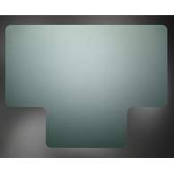 Коврик напольный ClearStyle для гладких поверхностей, полиэтилен, 920*1210*2 мм, форма Т-образный