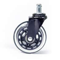 Ролик для кресла силиконовый/мебельное колесо 65 мм (1 шт)