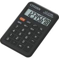 Калькулятор карманный Citizen LC-210N, 8-разрядный, черный