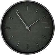 Часы настенные Beam черное дерево