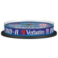 Диски Verbatim DVD-R 4,7 Гб 16*Cake/10 43523