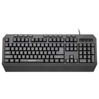 Клавиатура проводная SONNEN KB-7700, USB, 104 клавиши + 10 программируемых клавиш, RGB, черная