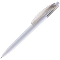 Ручка шариковая Bento, белый, серый