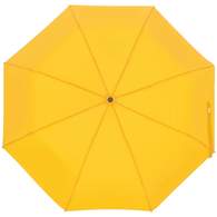 Зонт складной Show Up со светоотражающим куполом желтый