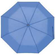 Зонт складной Show Up со светоотражающим куполом синий