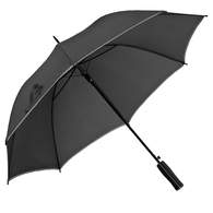Зонт-трость Jenna черный с серым