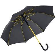 Зонт-трость с цветными спицами Color Style желтый