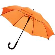 Зонт-трость Undercolor с цветными спицами оранжевый