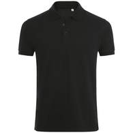 Рубашка поло мужская PHOENIX MEN черная, размер XXL