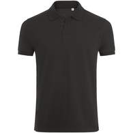 Рубашка поло мужская PHOENIX MEN темно-серый меланж, размер L