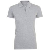 Рубашка поло женская PHOENIX WOMEN серый меланж, размер XL