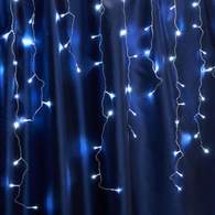 Электрогирлянда Feron CL23 бахрома 5,3мx0,7м + 3м 230V синий  