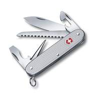 Нож перочинный Victorinox Farmer 0.8241.26 93мм 9 функций алюминиевая рукоять серебристый