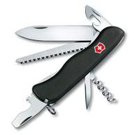 Нож перочинный Victorinox Forester 0.8363.3 111мм с фиксатором лезвия 12 функций черный