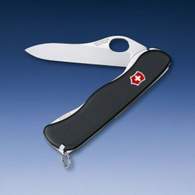 Нож перочинный Victorinox Sentinel One Hand 0.8413.M3 111мм с фиксатором лезвия 4 функции черный