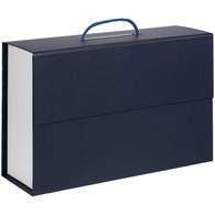 Коробка Case Duo, белый, синий