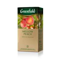 Чай Greenfield Mellow Peach (Мэллоу Пич), зеленый, 25пак/уп 