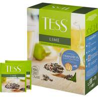 Чай TESS Лайм зеленый с добавками 100 пак/уп
