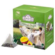 Чай Ahmad Tea Манговое суфле зеленый пирамидки 20штx1,8г 