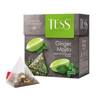 Чай TESS GINGER MOJITO зеленый пирамидки 20шт