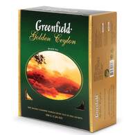 Чай Greenfield Golden Ceylon, черный цейлонский, 100 пак/уп