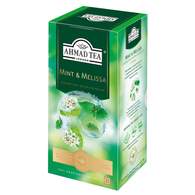 Чай Ahmad Tea зеленый Мята-Мелиса 25пакx1,5г/уп 2258