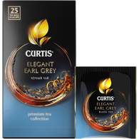 Чай Curtis черный Elegant Earl Grey,ароматизированный,мелкий лист, 25шт/уп
