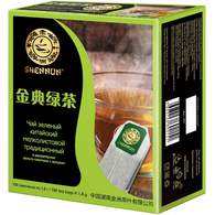 Чай Shennun зеленый традиционный, 100пак. 