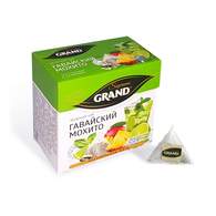Чай Grand зеленый Гавайский Мохито Ягоды в пирамидках, 20штx1,8г/уп