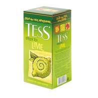 Чай Tess Lime, зеленый, 25 пак/уп