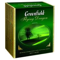 Чай Greenfield Flying Dragon, зеленый, 100 пак/уп