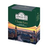 Чай Ahmad Tea черный Классик Грей 100пакx1,9г/уп 2425