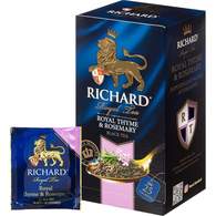 Чай Richard Royal Thyme Rosemary черный, 25 пак