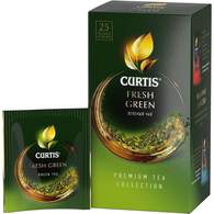 Чай Curtis Fresh Green зеленый, 25сашет