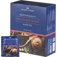 Чай Деловой Стандарт English Breakfast черный  100 пакx2гр