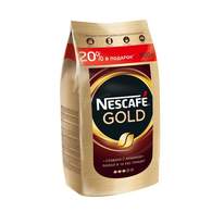 Кофе Nescafe Gold, растворимый, 900г, пакет 